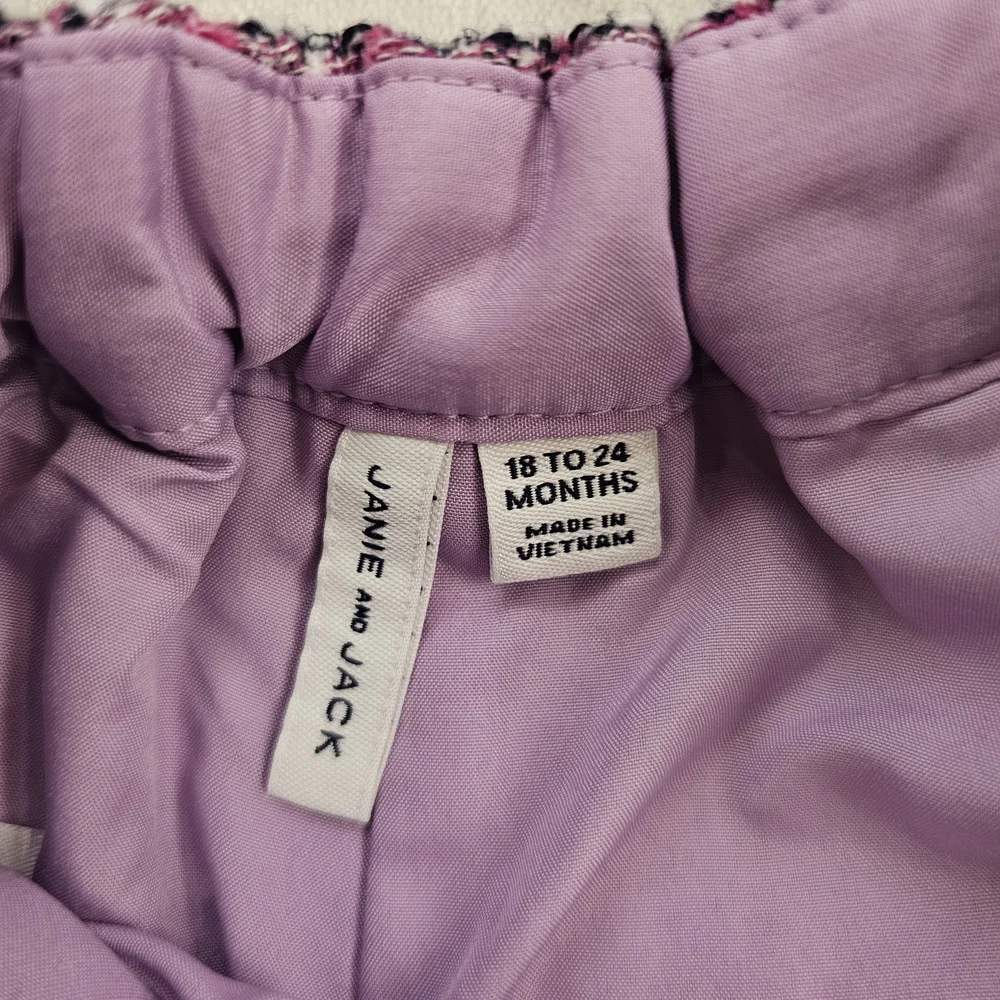 Janie and Jack Tweed Girls Set Size 18-24 Months - Picture 6 of 7